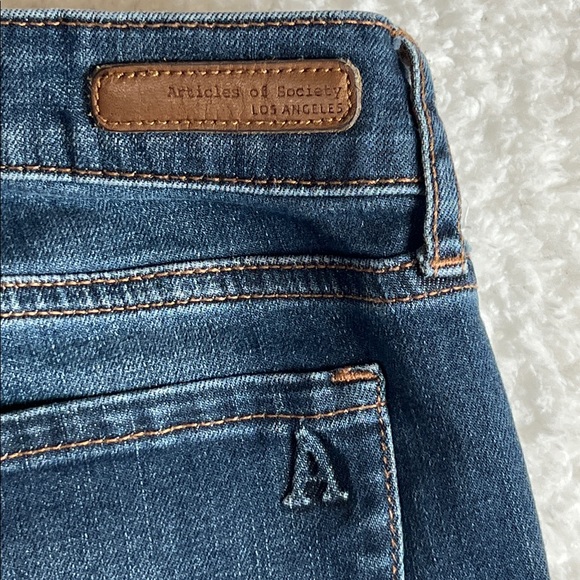 Articles Of Society Indigo Flare Jeans - Picture 4 of 5